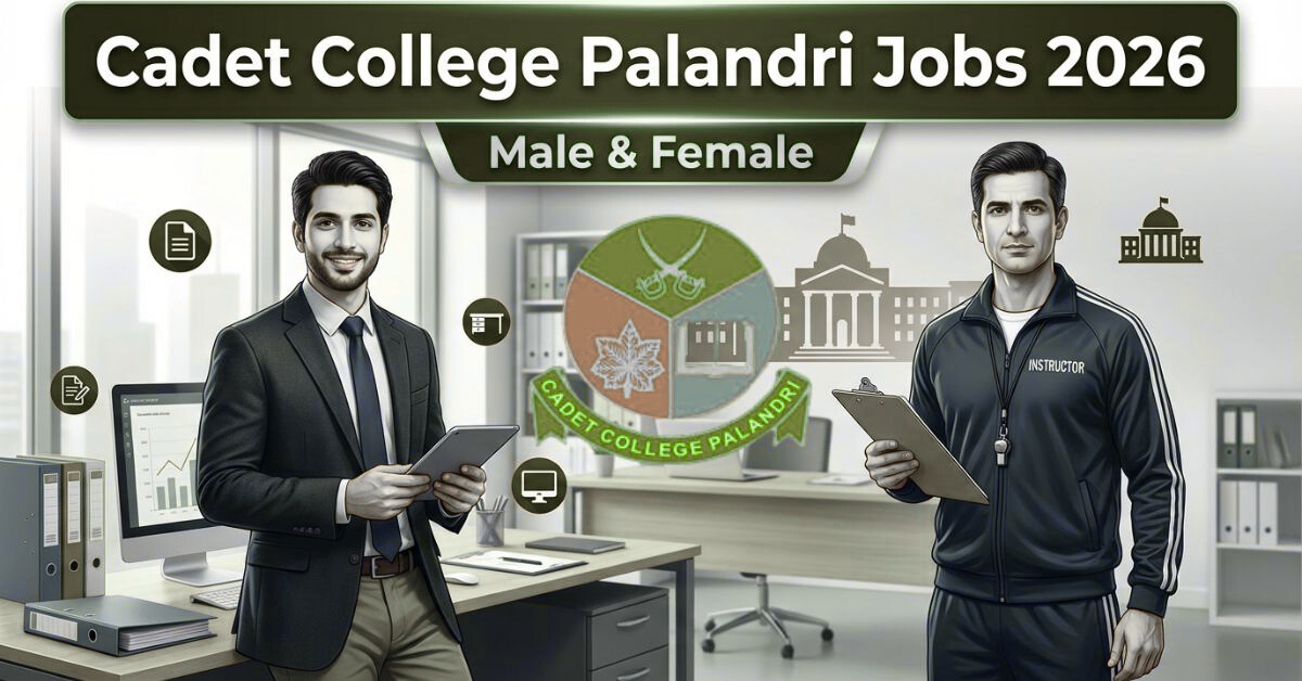 Cadet College Palandri Jobs 2026