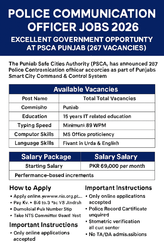 Police Communication Officer Jobs 2026