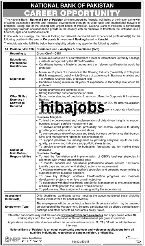 National Bank of Pakistan