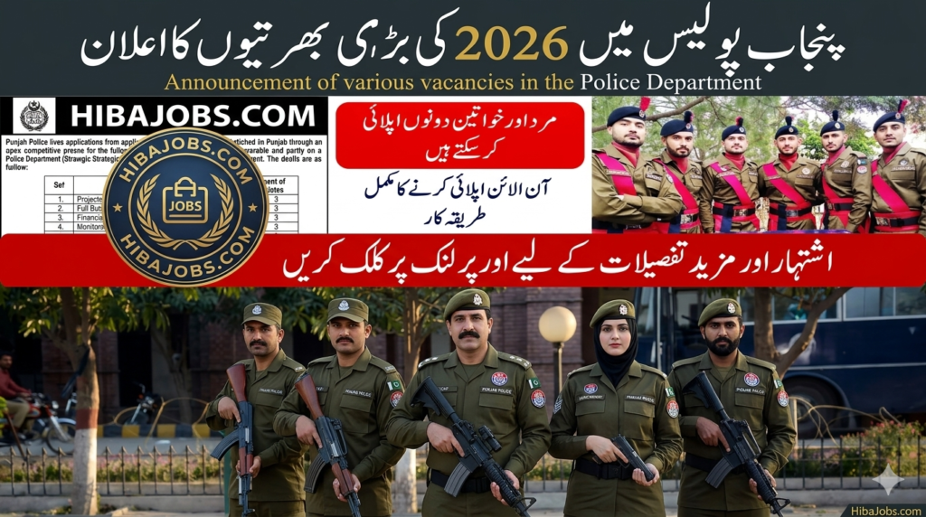 Click Here To Join Punjab Police Jobs 2026