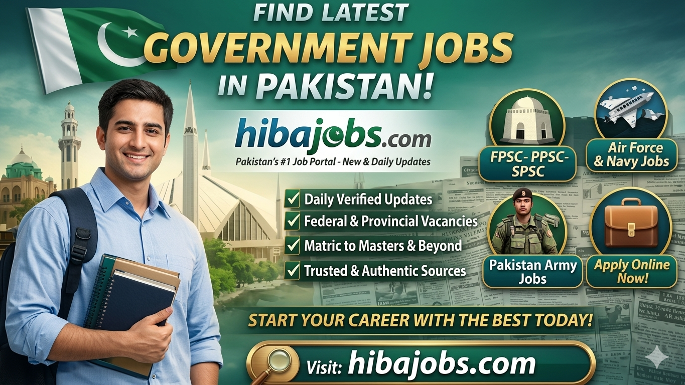 Govt Jobs Pakistan 2026