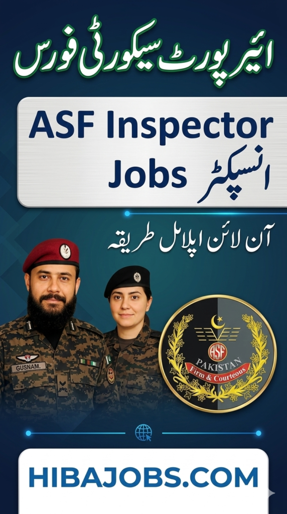 ASF Inspector Jobs 2026