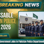 Police Department Jobs in Pakistan