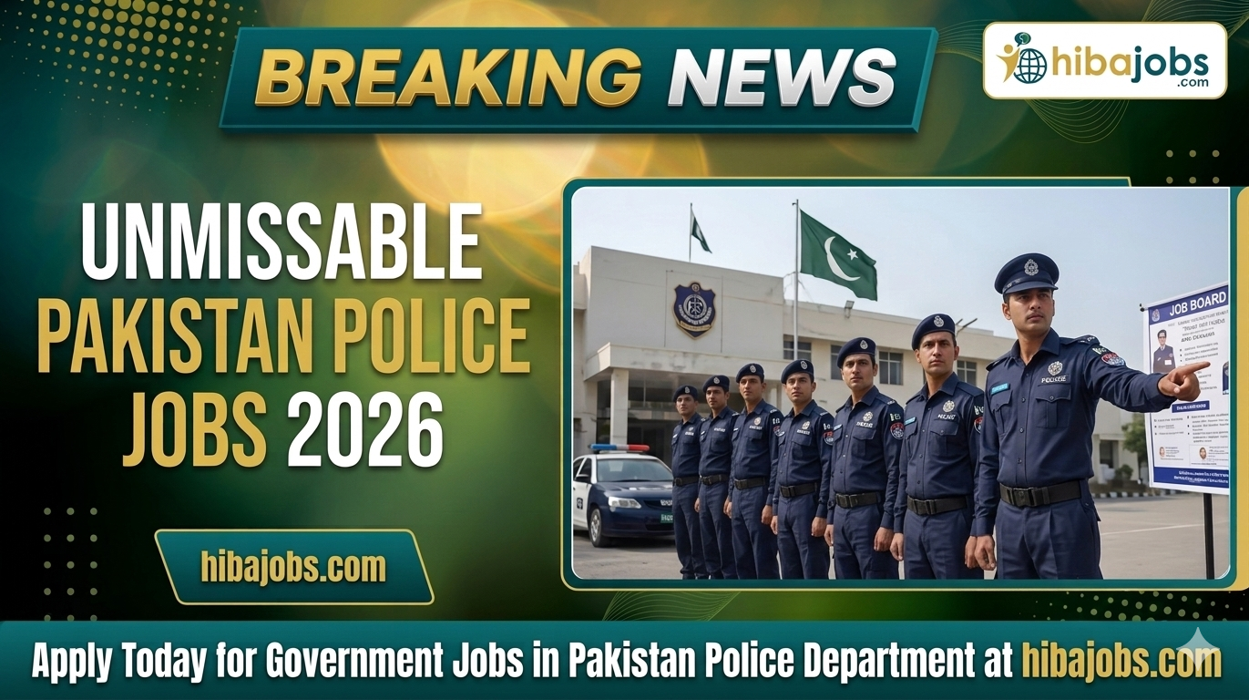 Police Department Jobs in Pakistan