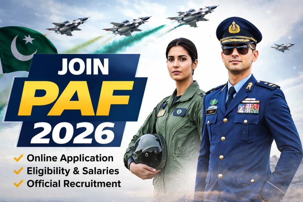 Pakistan Air Force Jobs 2026